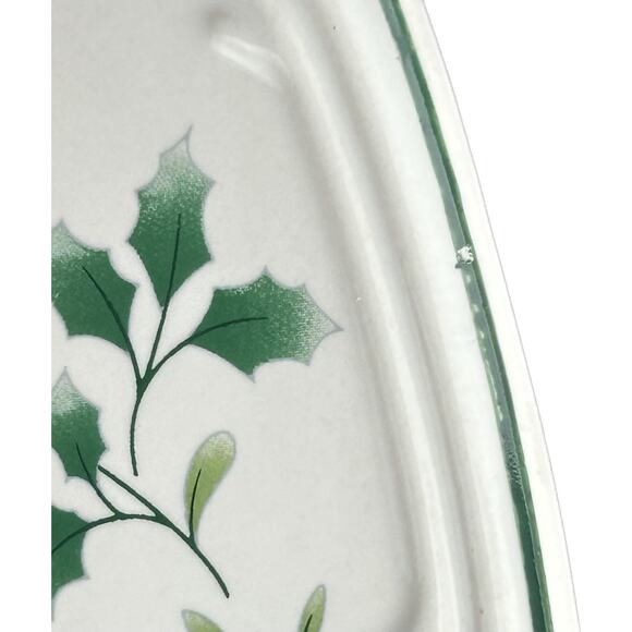 Pfaltzgraff‎ WINTERBERRY Square Serving Platter 12 In Holly & Berries - Picture 6 of 6
